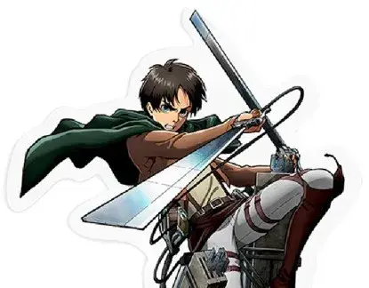 Акрилова фігурка ABYstyle ATTACK ON TITAN Eren (Атака титанів) 10 см - фото - №4