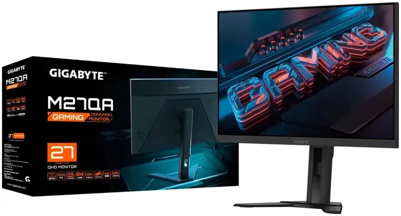 Монітор 27" Gigabyte M27QA Gaming Monitor фото