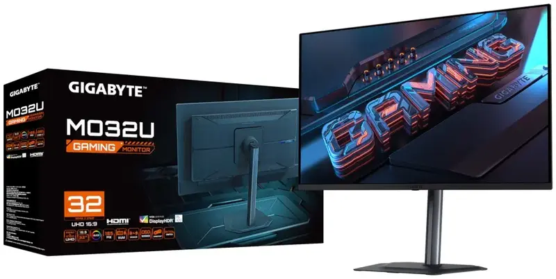 Монітор 32" Gigabyte MO32U Gaming Monitor - фото - №7