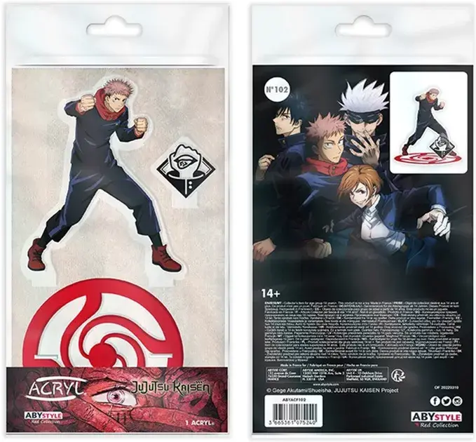 Акрилова фігурка JUJUTSU KAISEN Itadori (Магічна битва) - фото - №1