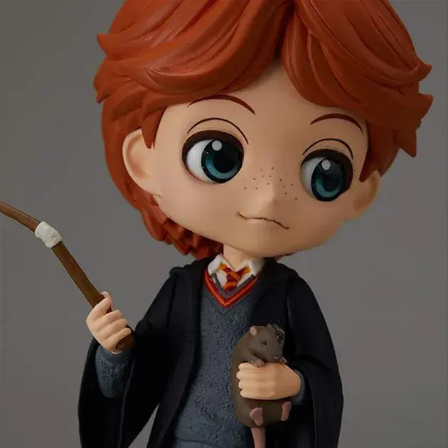 Фігурка HARRY POTTER Q Posket Ron Weasley With Scabbers (Гаррі Поттер) - фото - №1