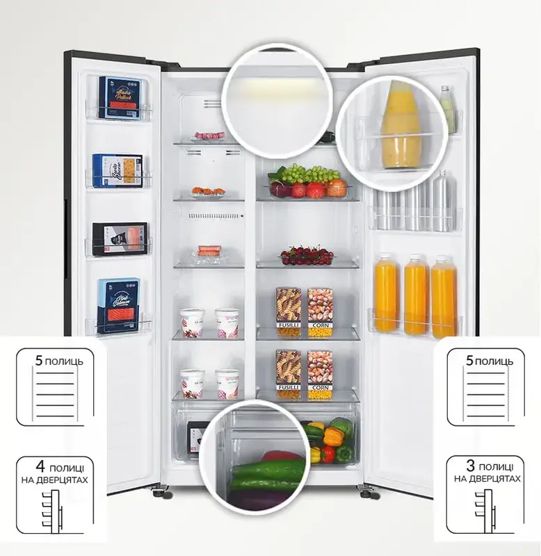 Холодильник MPM, MPM-427-SBS-06/NL - фото - №6