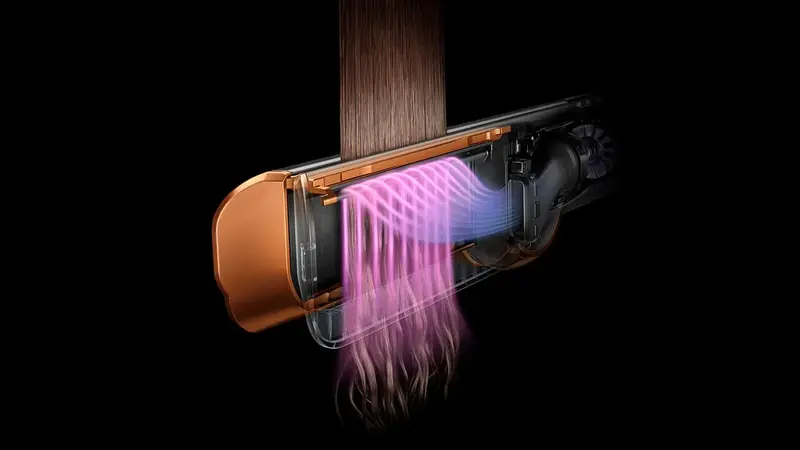 Випрямляч для волосся Dyson Airstrait HT01 Ceramic Pink/Rose Gold (598960-01) фото