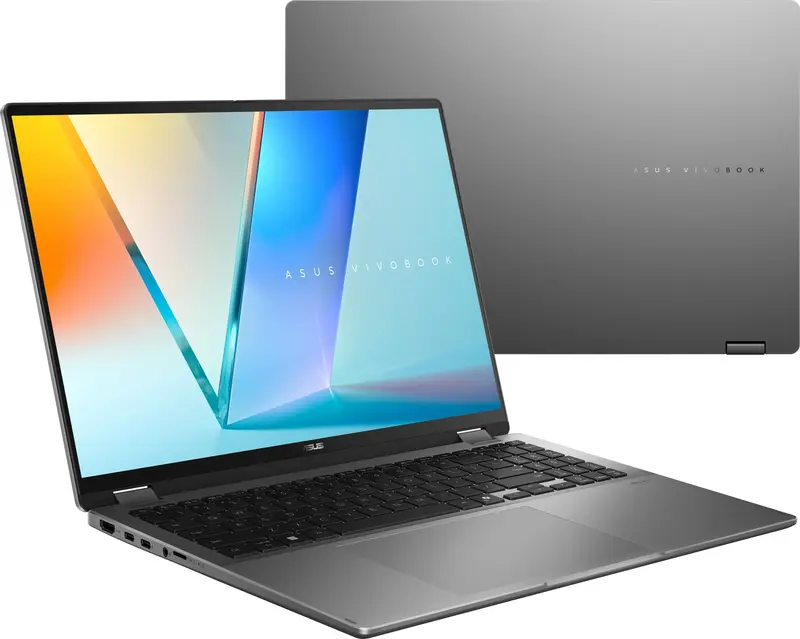 Ноутбук Asus Vivobook 16 Flip TP3607SA-RJ016W Matte Gray (90NB1511-M000M0) - фото - №9