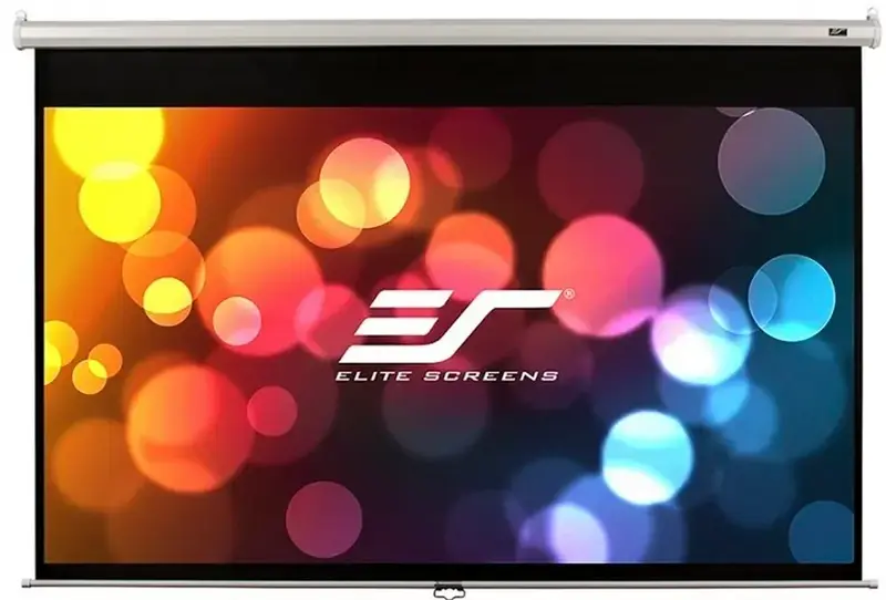Проекційний настінний екран ручний ELITE SCREENS 120" (16:9) 265,7х149,4 White Case (M120XWH2) - фото - №0