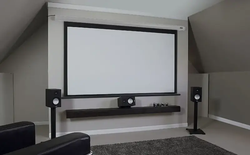 Проекционный экран настенный ручной ELITE SCREENS 135" (16:9) 299х168 1см (VMAX135XWH2-E24) фото