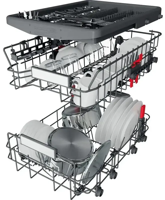 Посудомийна машина вбудована Whirlpool WSFO3O23PF - фото - №19