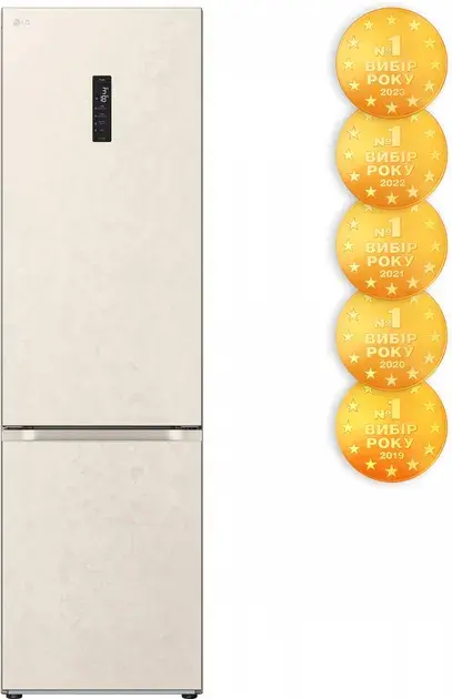Холодильник LG GC-B509FEPW - фото - №1