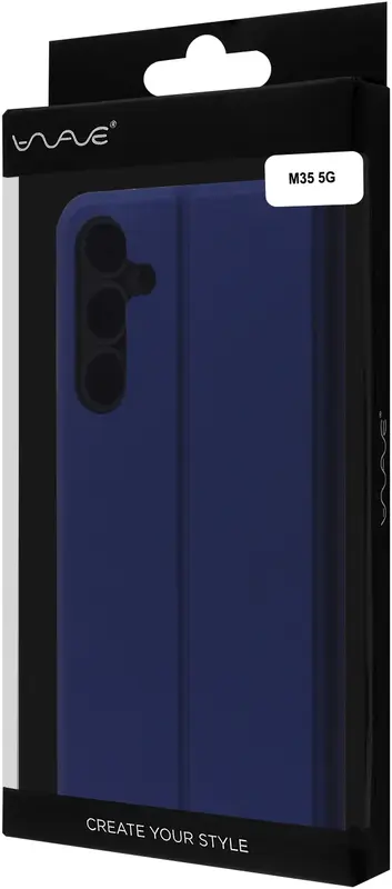 Чехол для Samsung Galaxy M35 5G WAVE Flap Case (blue) фото