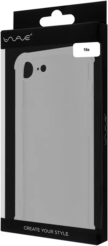 Чохол для iPhone 16e WAVE Ghost (clear) - фото - №4