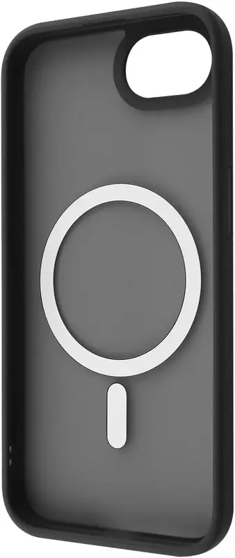 Чохол для iPhone 16e WAVE Matte Insane Case with Magnetic Ring (black) - фото - №1