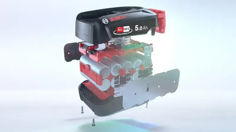 Сменный аккумулятор Bosch BHZUB1850 фото