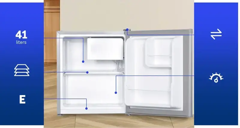 Холодильник HEINNER HMB-HM41SE++ - фото - №4