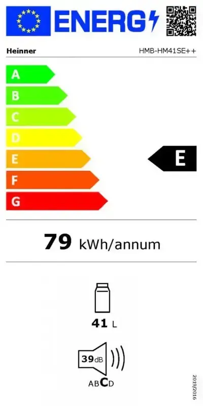 Холодильник HEINNER HMB-HM41SE++ - фото - №3
