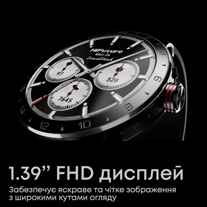 Розумний годинник HiFuture flex2.black - фото - №7