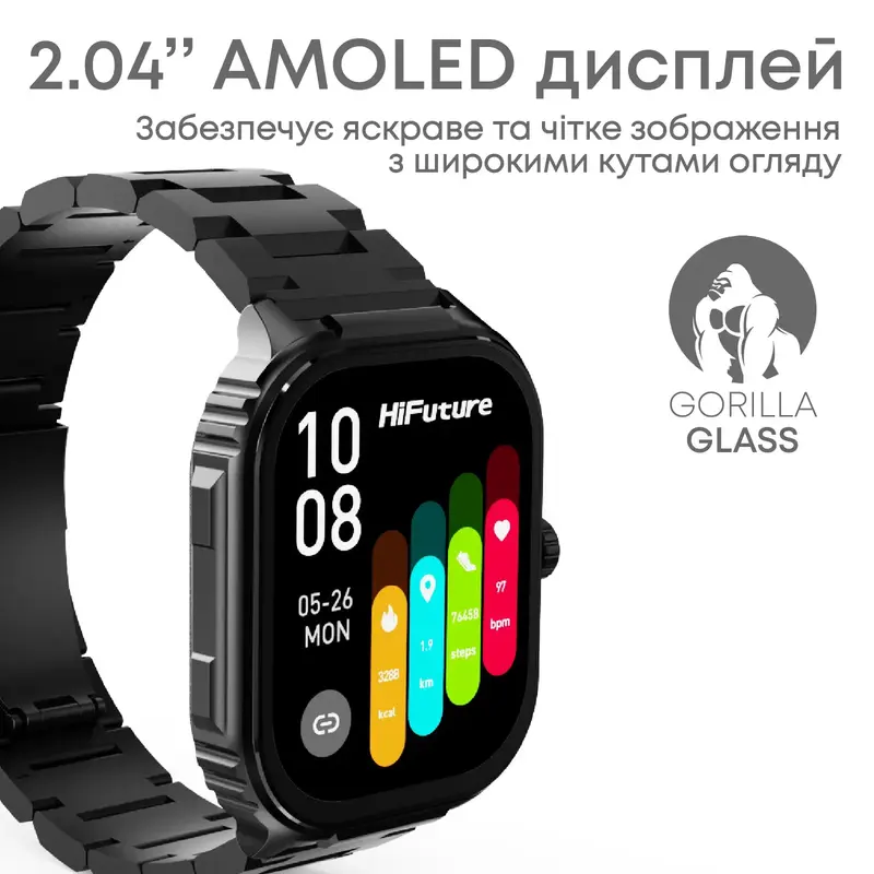 Розумний годинник HiFuture ultra3pro.silver - фото - №2
