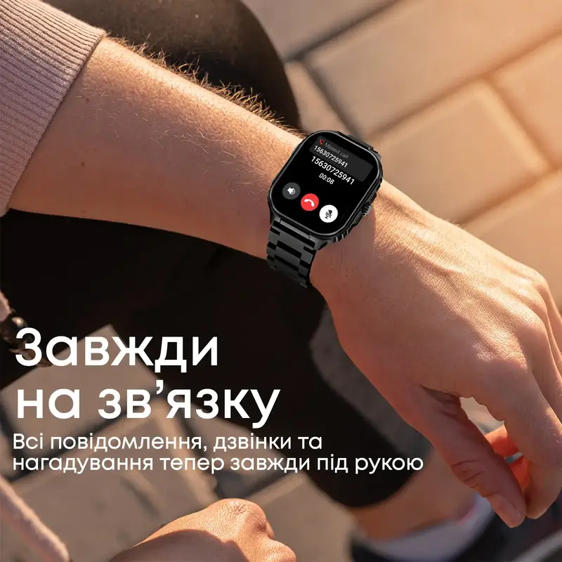 Розумний годинник HiFuture ultra3pro.silver - фото - №1