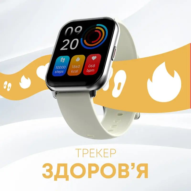 Розумний годинник HiFuture zone2.silver - фото - №7