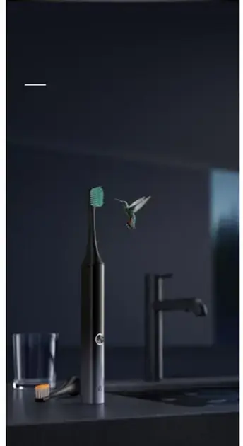 Электрическая зубная щетка ENCHEN Aurora T2 (Black) - фото - №3