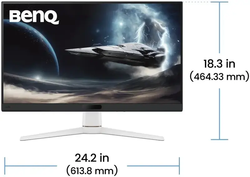 Ігровий монітор BENQ 27" IPS 16:9 1920x1080 180 Гц (9H.LNALA.TBE) - фото - №7