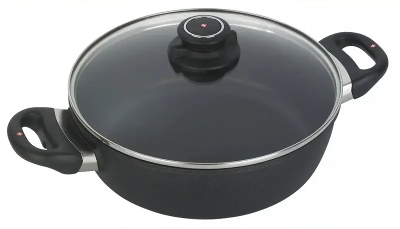 Каструля низька з кришкою Swiss Diamond XD Induction 2,2 л 20 см, XD6820ic - фото - №0