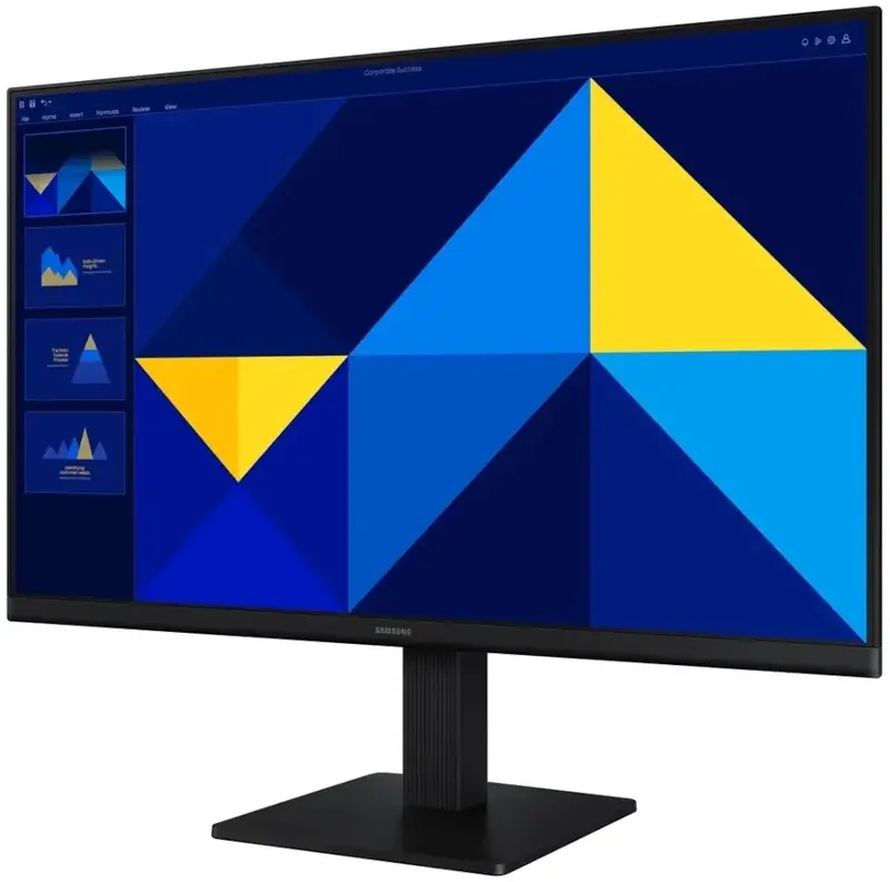 Монітор SAMSUNG 24" IPS 1920х1080 100 Гц (LS24D300GAIXCI) - фото - №2
