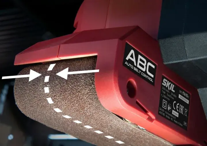 Шліфмашина стрічкова мережева SKIL 7615 AB 710Вт - фото - №4