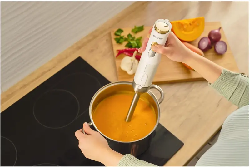 Блендер SENCOR заглибний, білий, SHB6441WH - фото - №11