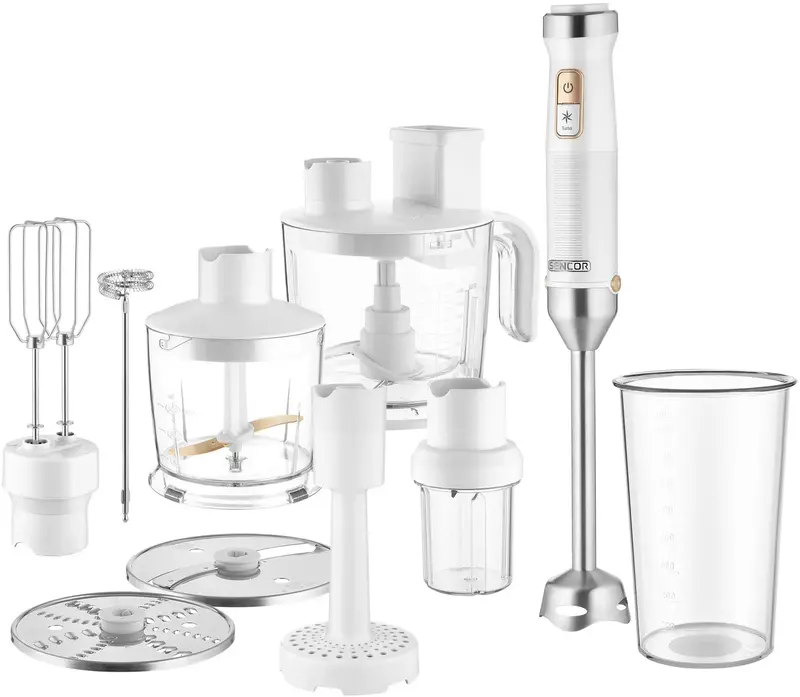 Блендер SENCOR заглибний, білий, SHB6551WH - фото - №0
