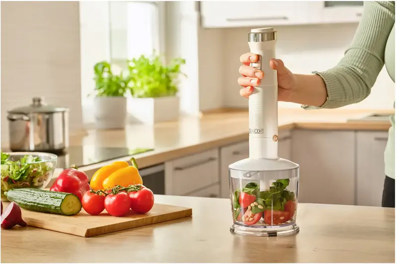 Блендер SENCOR заглибний, білий, SHB6551WH - фото - №15