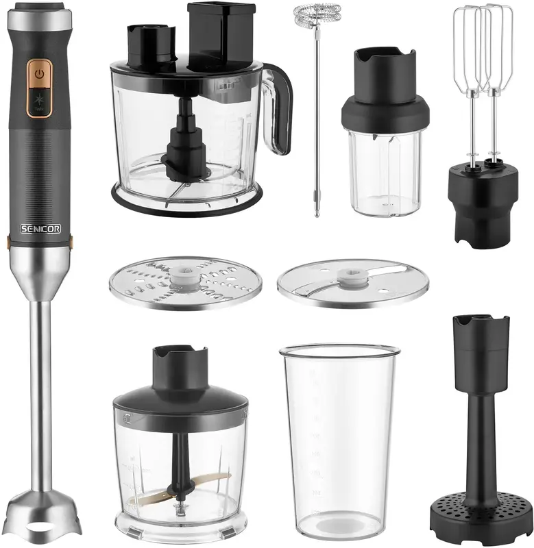 Блендер SENCOR заглибний, чорний, SHB6552BK - фото - №1