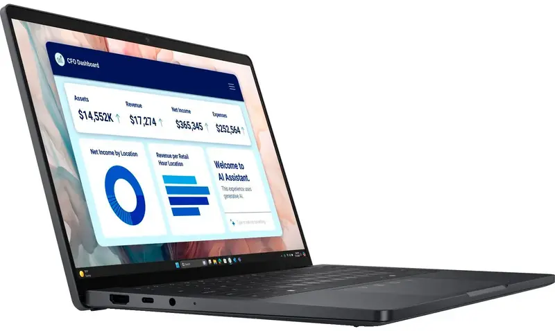 Ноутбук Dell Pro 13 Premium Black (BTO208PA13250UA_W11P) - фото - №1