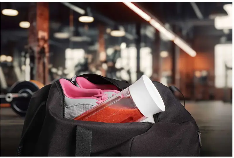 Блендер SENCOR портативний для смузі, біло-помаранчевий, SBL133OR - фото - №7