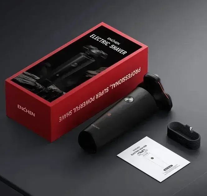 Електробритва Xiaomi Enchen Rotary Shaver X8 (Coffee) - фото - №1
