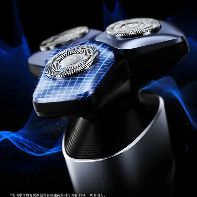 Електробритва Xiaomi Enchen Rotary Shaver Knight 1 (Black) (BK3000) - фото - №3