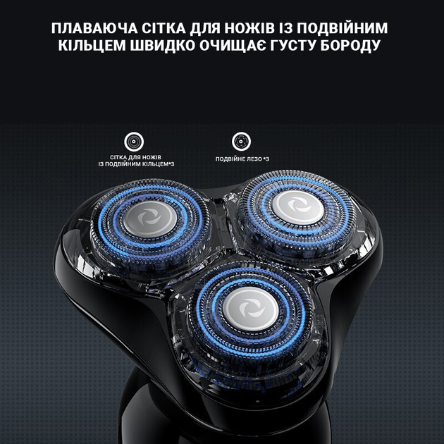 Електробритва Xiaomi ENCHEN Mocha S Shaver 4D - фото - №5