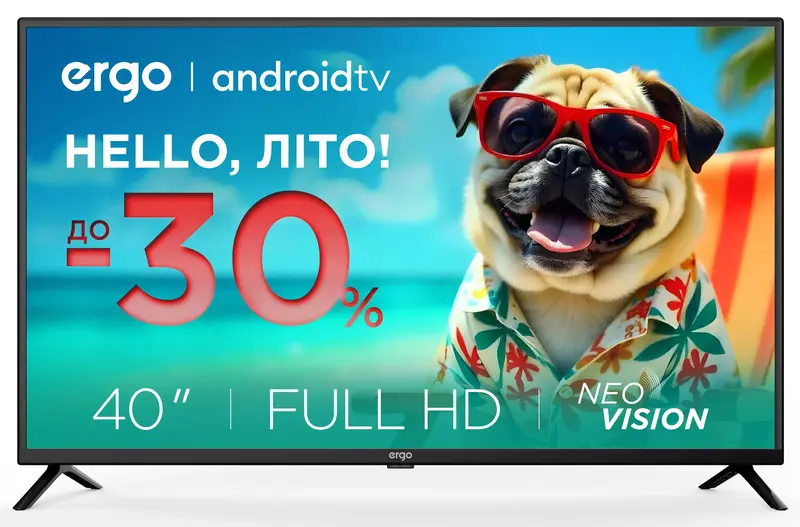 Телевизор Ergo 40" Full HD Smart TV (40GFS5500) фото