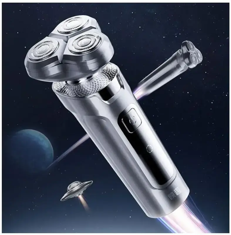 Електробритва Xiaomi Enchen Rotary Shaver X2 (Silver) - фото - №3
