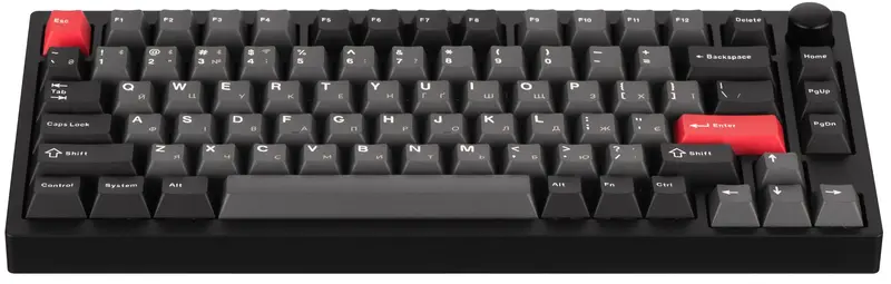 Беспроводная клавиатура Keychron Super Banana Lemokey P1 Pro 84Key Carbon Black фото