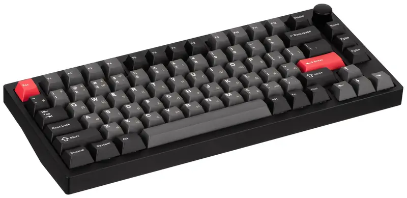 Беспроводная клавиатура Keychron Super Banana Lemokey P1 Pro 84Key Carbon Black фото