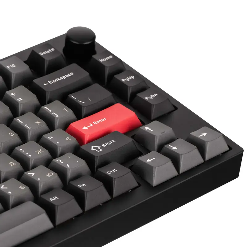 Беспроводная клавиатура Keychron Super Banana Lemokey P1 Pro 84Key Carbon Black фото