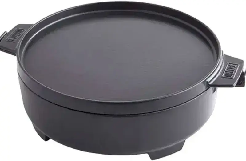 Голландська піч-пательня WEBER 2-в-1 GBS 8857 - фото - №0