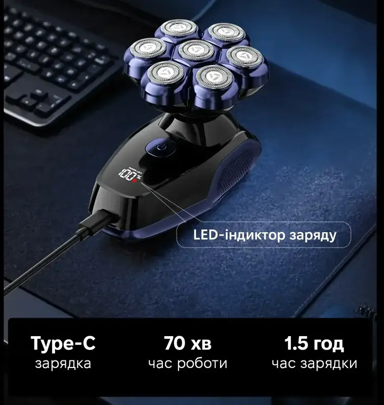 Електробритва Xiaomi Enchen Alien Pro 2 - фото - №4