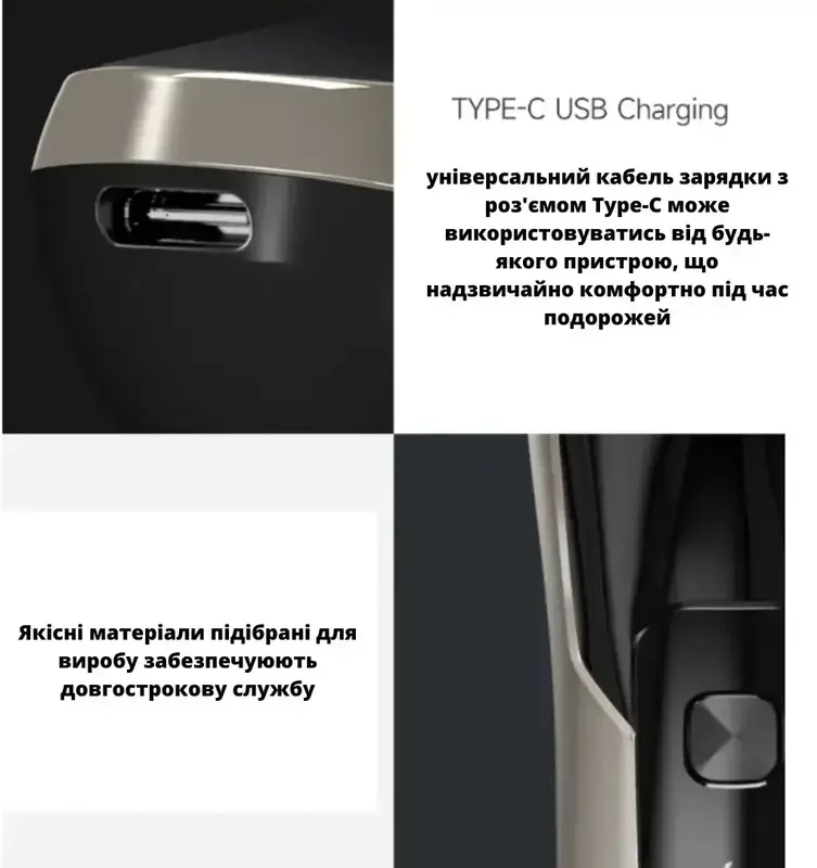 Електробритва Xiaomi Enchen BlackStone 5S - фото - №1