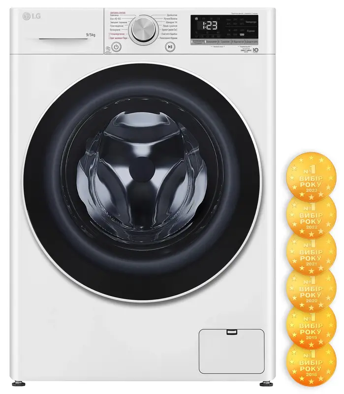 Прально-сушильна машина LG F2V3FG0W - фото - №0