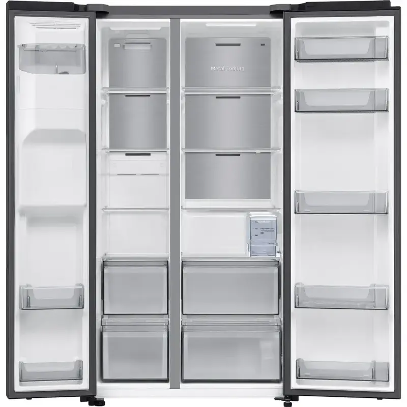 Side-by-side холодильник Samsung RS70F65K1FUA - фото - №1
