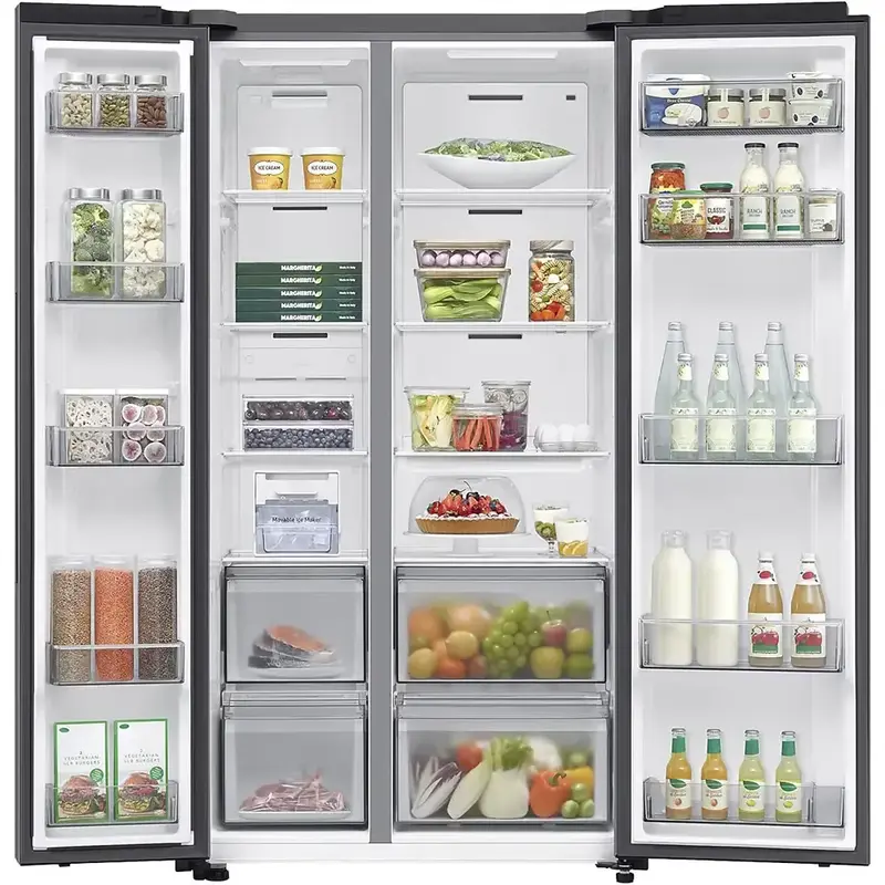 Side-by-side холодильник Samsung RS70F65Q1FUA - фото - №2