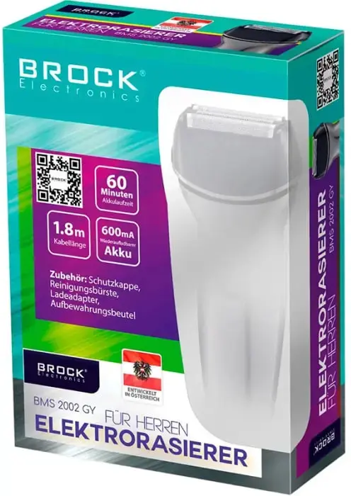 Електробритва BROCK BMS 2002 GY - фото - №5