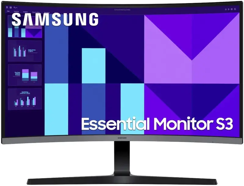Монітор SAMSUNG 27" VA 1920х1080 100 Гц (LS27D390GAIXCI) - фото - №0