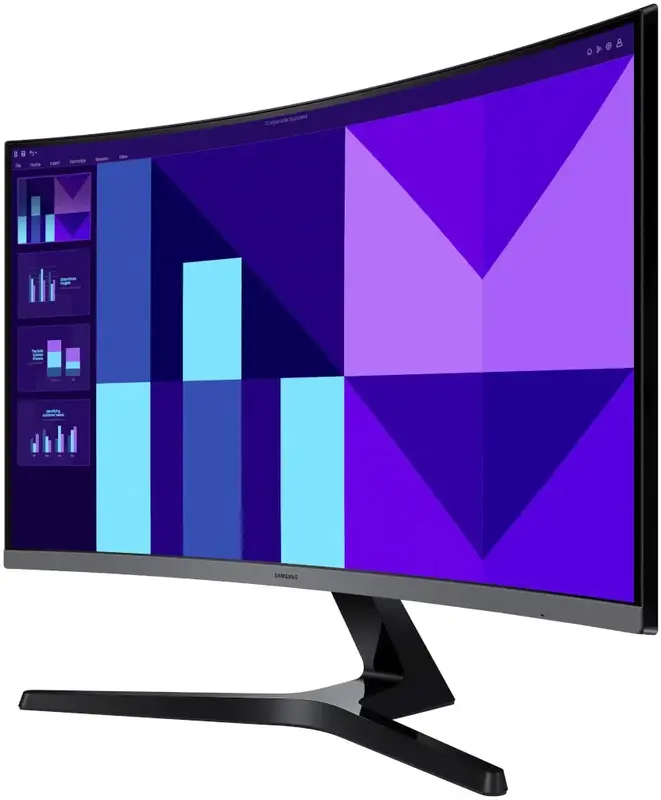 Монітор SAMSUNG 27" VA 1920х1080 100 Гц (LS27D390GAIXCI) - фото - №2